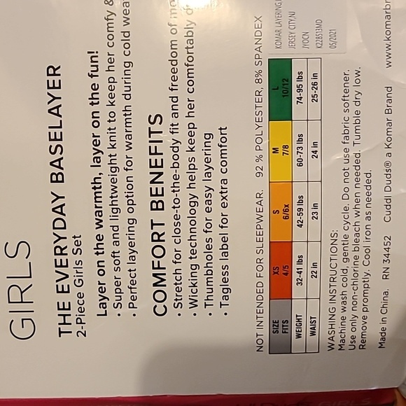 Cuddl Duds Stae Wars The Child/Baby Yoda Stretch 2-Piece Set Size Large 10/12 - Picture 4 of 4